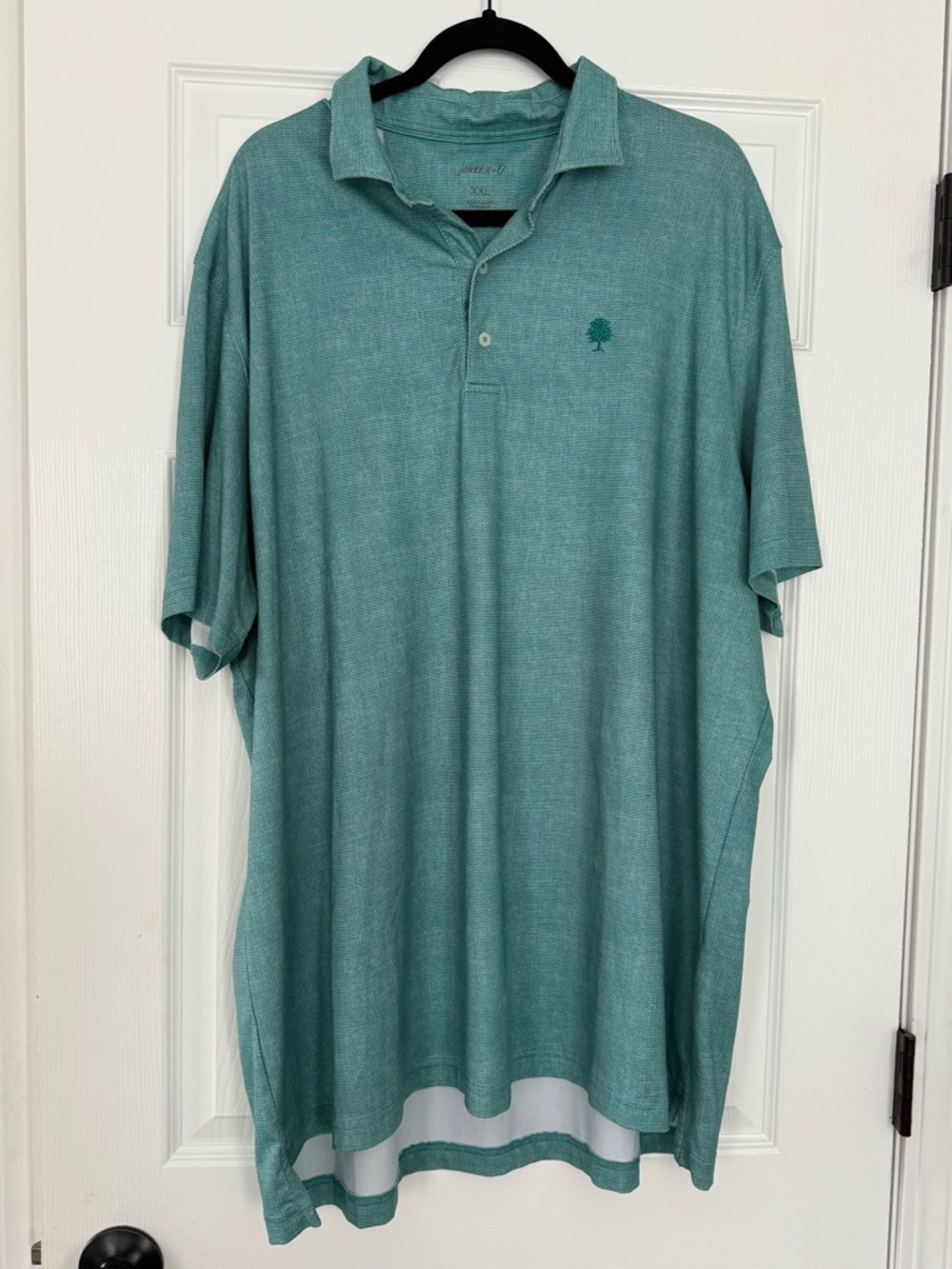 Johnnie O mens green golf polo- size XXL